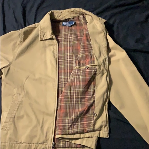 Polo by Ralph Lauren tan/brown soft denim jacket - Picture 6 of 6